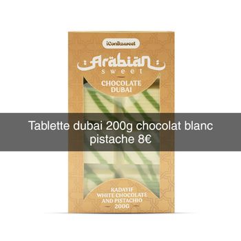 Tablette dubai 200g