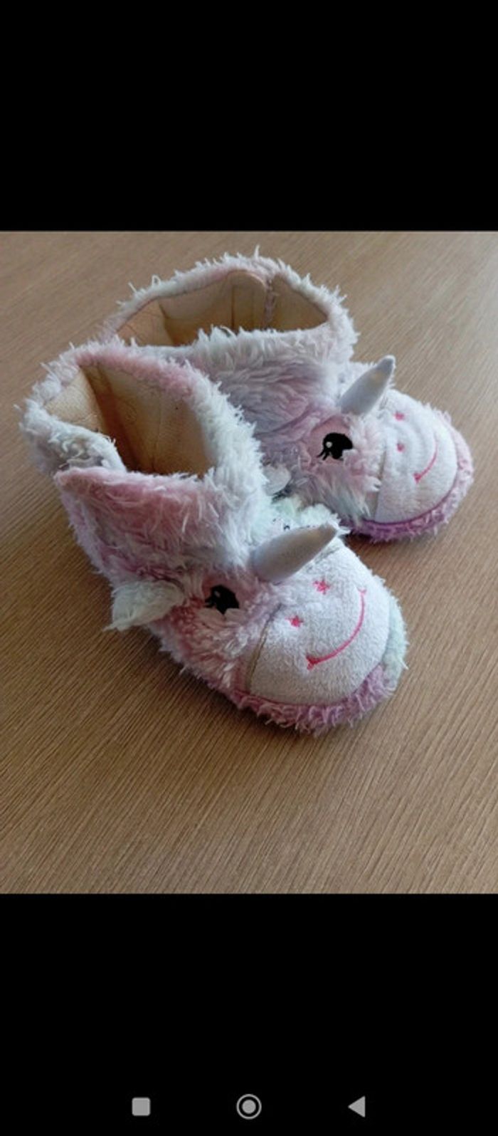 Chaussons licorne - photo numéro 3