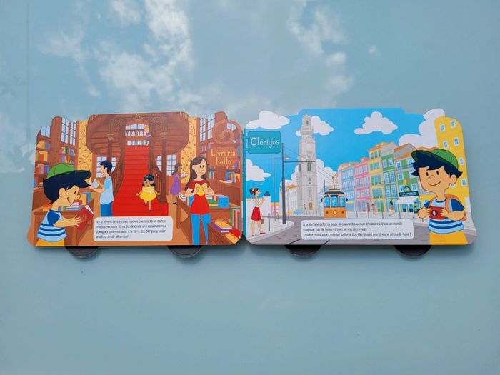 Guga à Porto 🇵🇹 Guga en la ciudad de Oporto, Édition Bilingue, en forme de Tramway 🚊 49 - photo numéro 4