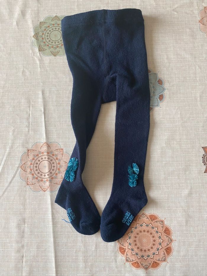 Collant bleu