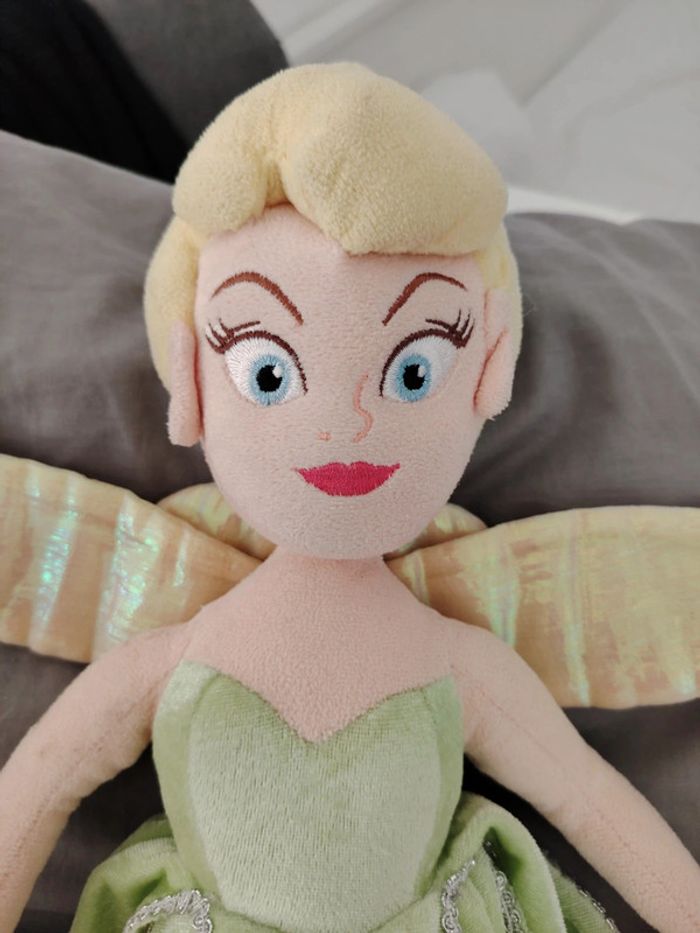 Peluche Disney fée clochette disneystore tbe - photo numéro 2