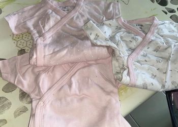 Lot bodies manches courtes 