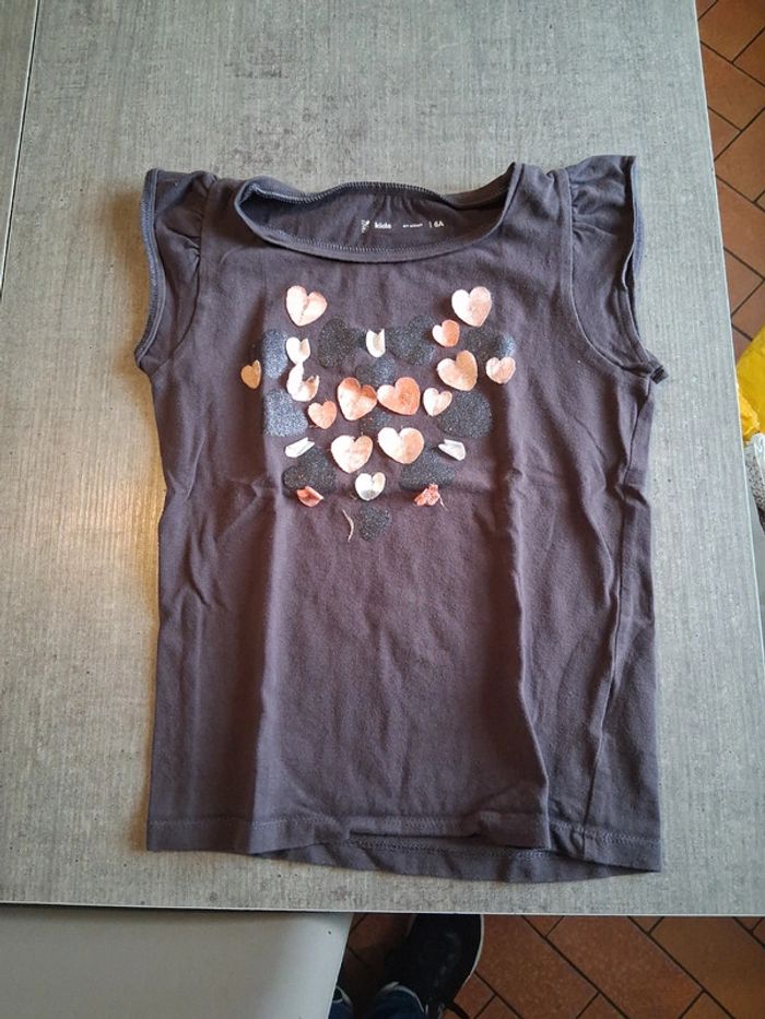 T-shirt manches courtes 6ans gémo