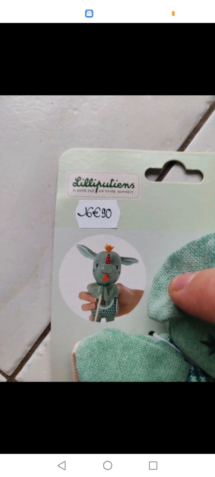 Joe marionnette à mains lilliputiens - photo numéro 2