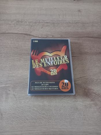 DVD double " Le meilleur des enfoirés 20 ans "