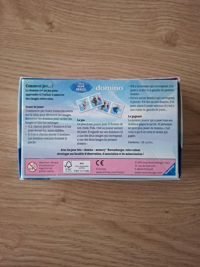 Dominos la reine des neiges - photo numéro 2