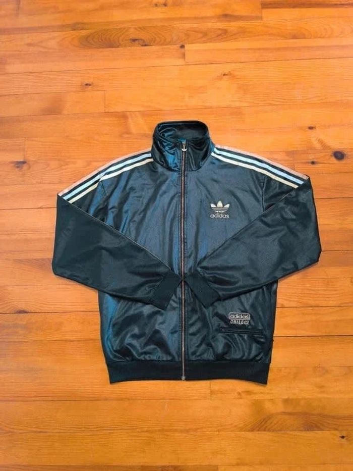 Veste Adidas - Chile 62 - Logo brodé - Noir, doré, abricot - Taille L