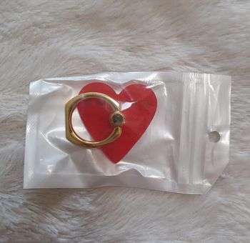 Bague à téléphone cœur morgan