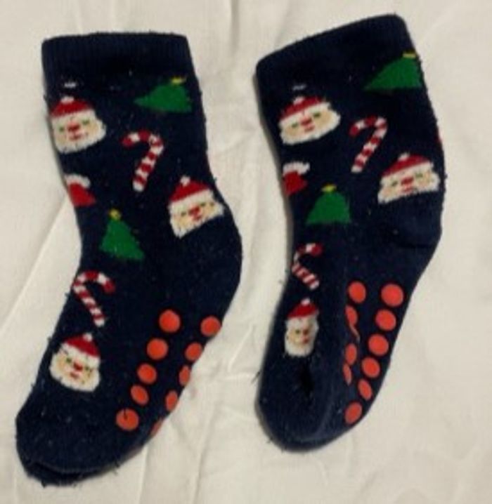 Chaussettes anti-dérapantes Noël 23-26 - photo numéro 3