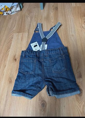 Salopette short 
