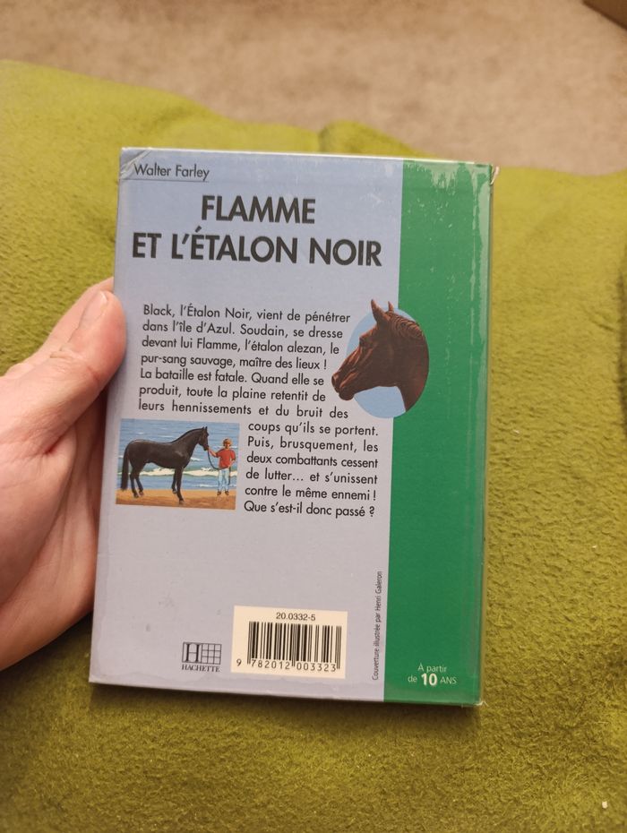 Flamme et l’Étalon Noir - Walter Farley (Bibliothèque Verte) - photo numéro 2