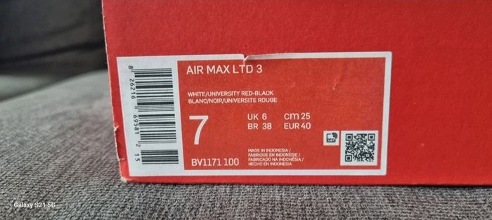 Nike air max Ltd 3 red/white/black - photo numéro 10