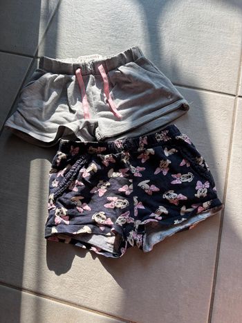 Lot 2 shorts fille 4 ans – Disney & basique 🎀👧