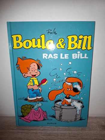 Bande dessinée Boule & Bill ras le Bill