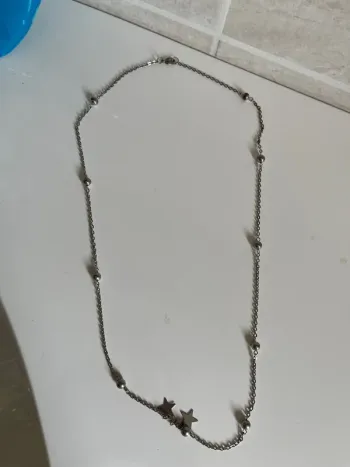 Collier argent