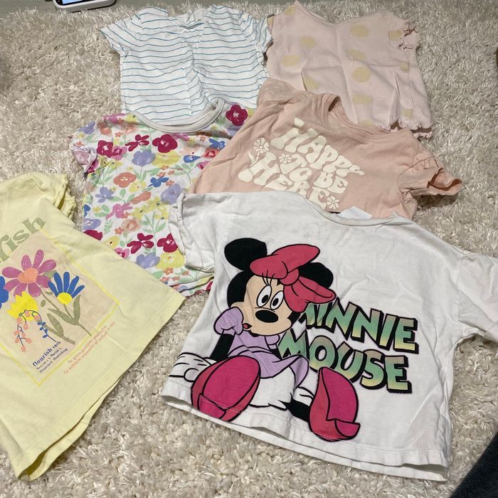 Tee shirt filles (9/12 mois)