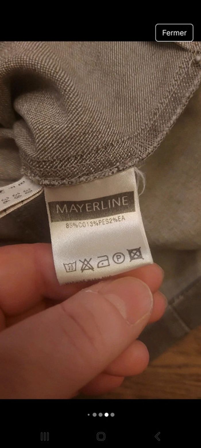 Veste en Jeans noir chiné Mayerline be/fr 38 - photo numéro 16