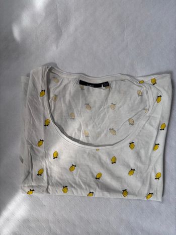  T-shirt Kiabi motif citron – été frais & stylé ☀️ taille L – parfait pour la saison 