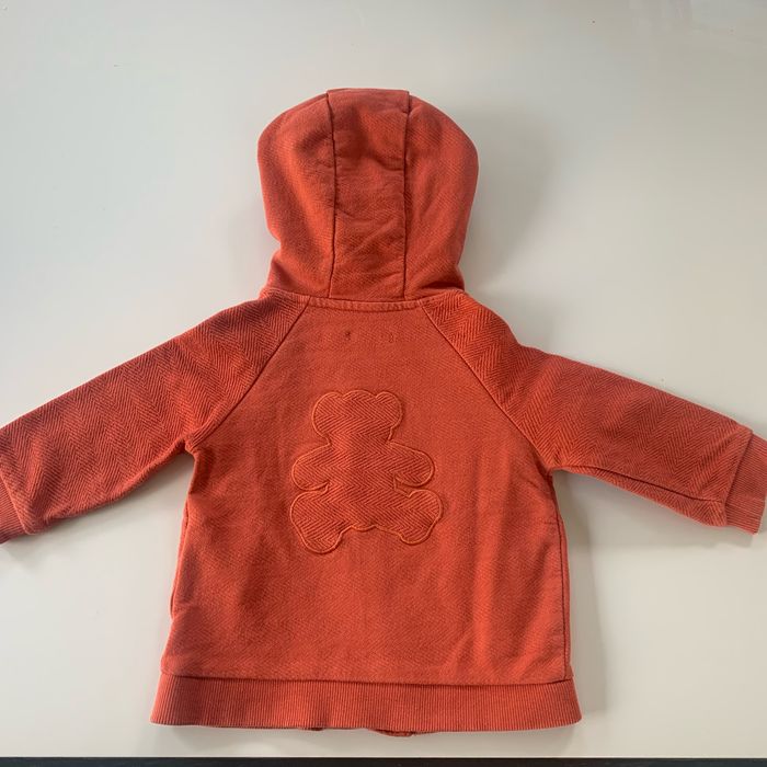 Ensemble Lulucastagnette gilet et tee-shirt manche longue en très bon état , 6 mois - photo numéro 2