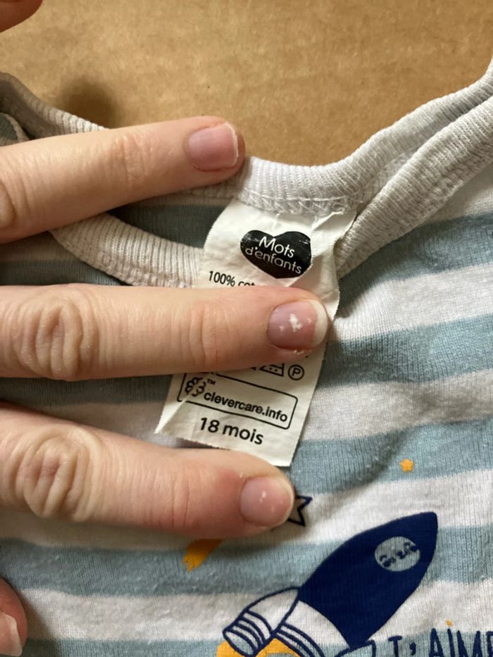 Lot de bodies garçon 18 mois - photo numéro 4