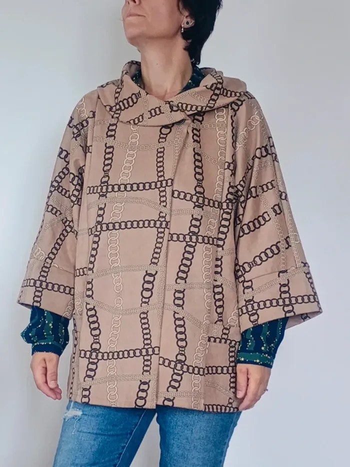 veste type poncho S