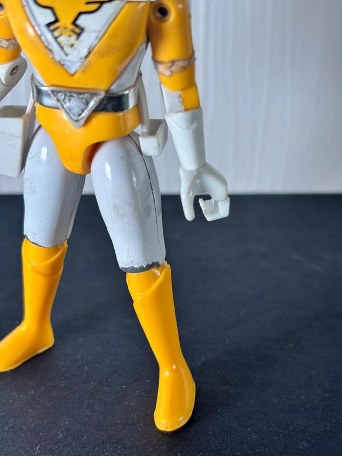 Figurine Vintage Sentai Jetman Rouge Bandai 1990 - Die Cast Poppy - Occasion