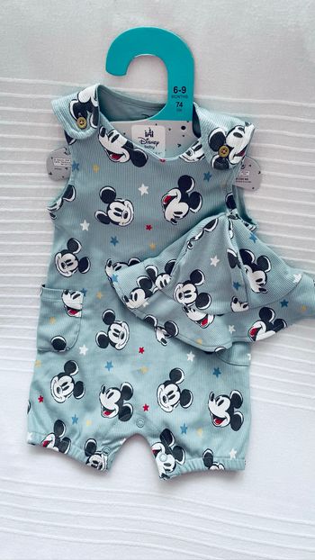 Combinaison Mickey 6/9 mois
