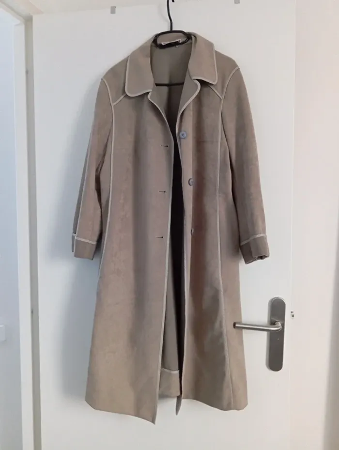 Veste longue pardessus vintage Weinberg Paris - photo numéro 2