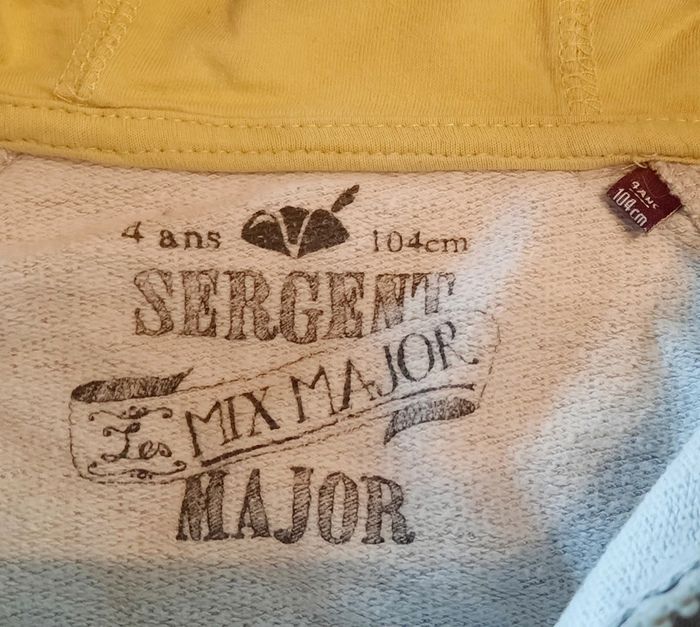 Veste Sergent Major 4 ans - photo numéro 3