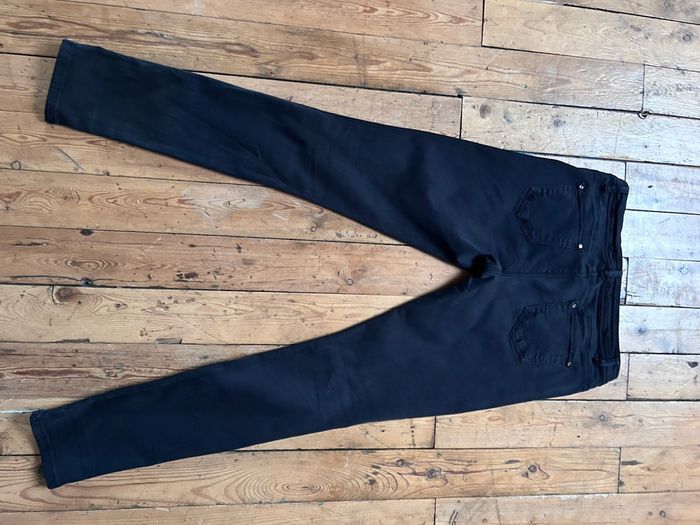 Jeans noir troué avec dentelle 42 VS Miss - photo numéro 8