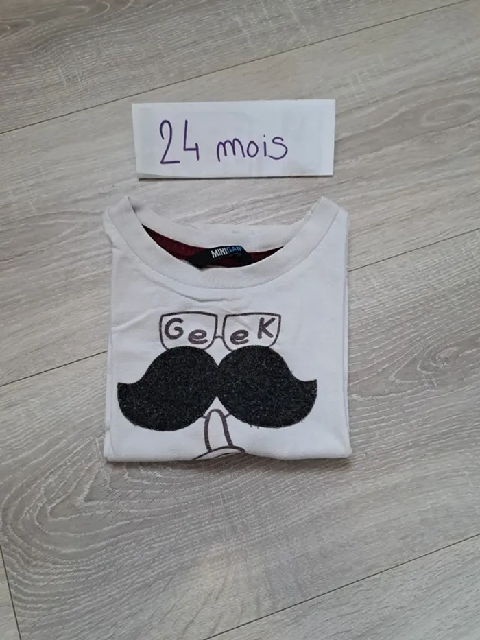 T-shirt manches longues 26 mois - photo numéro 3
