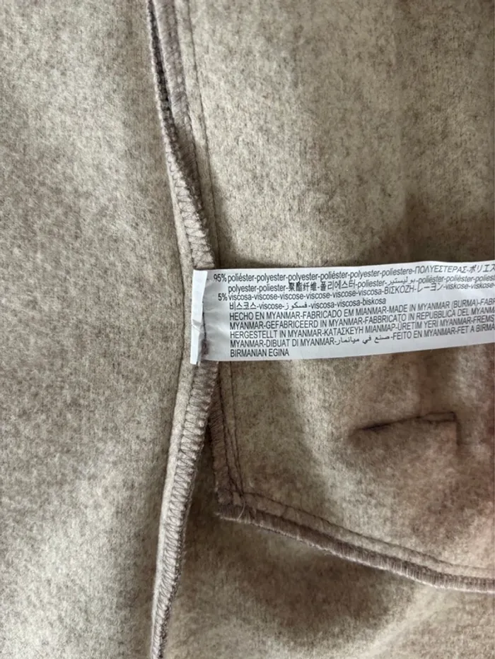 Manteau effet blazer Femme Bershka - photo numéro 9