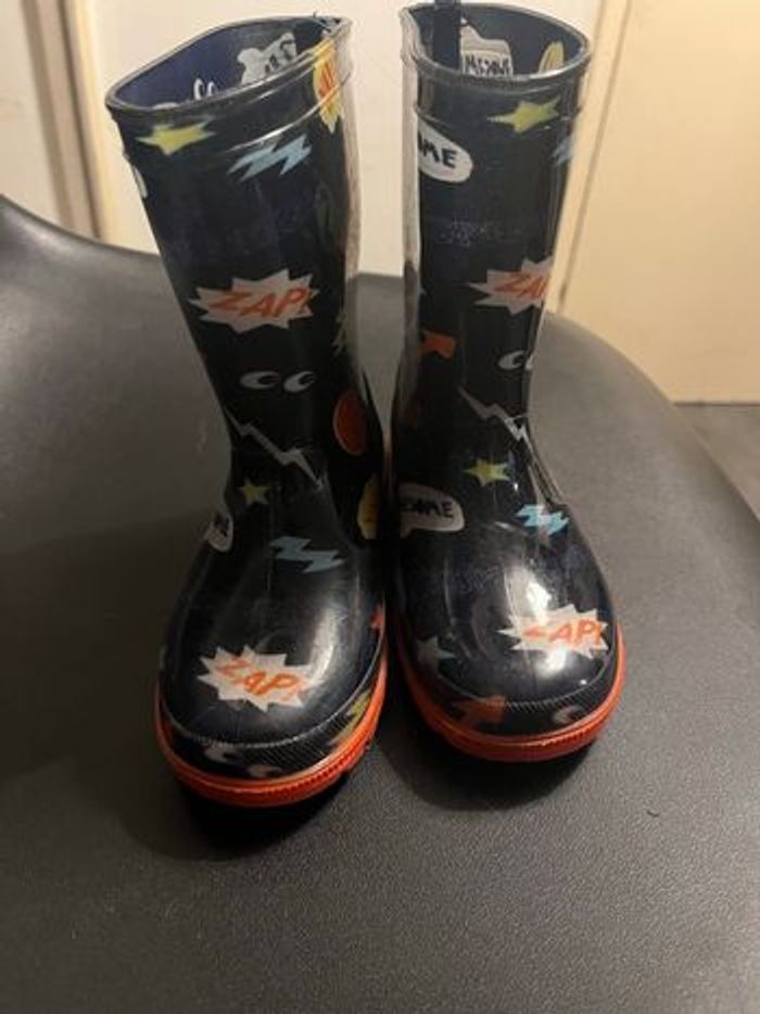 Bottes bleues BD taille 28 TAMS