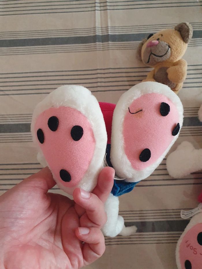 Lot de 3 peluches Diddl et Pimboli - photo numéro 5