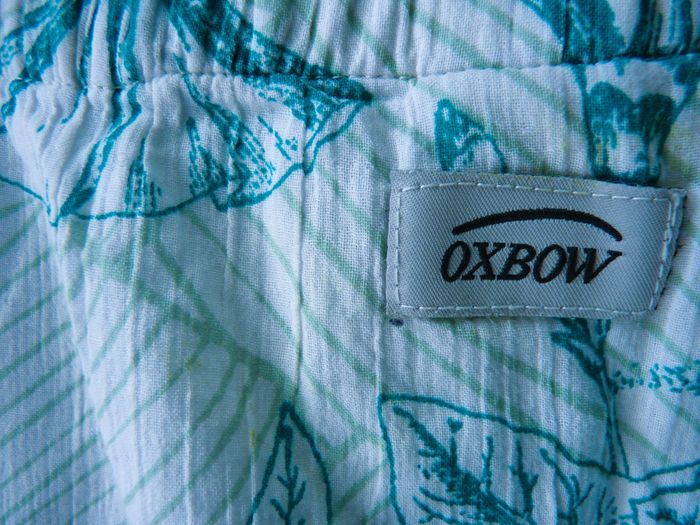 Robe Femme Oxbow 36 S palmier TBE vert blanc bretelles collection été - photo numéro 5