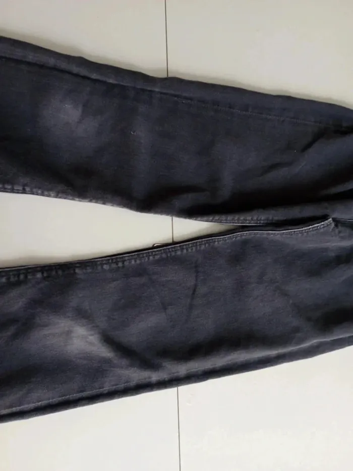 Jean 12-13 ans denim co noir - photo numéro 4