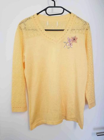 Pull  léger ajouré taille 38