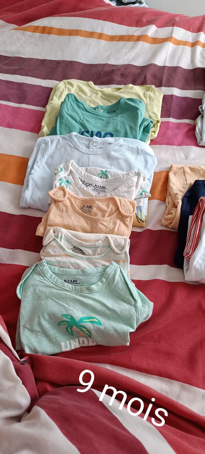 Lot pyjamas 9 mois