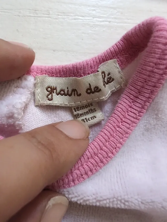 Pijama hiver bébé fille 18 mois - photo numéro 2