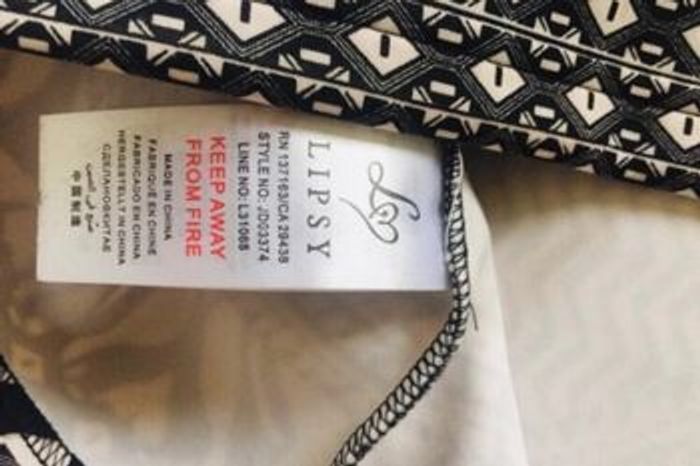 Robe bustier Lipsy noire et blanche 36 - photo numéro 9