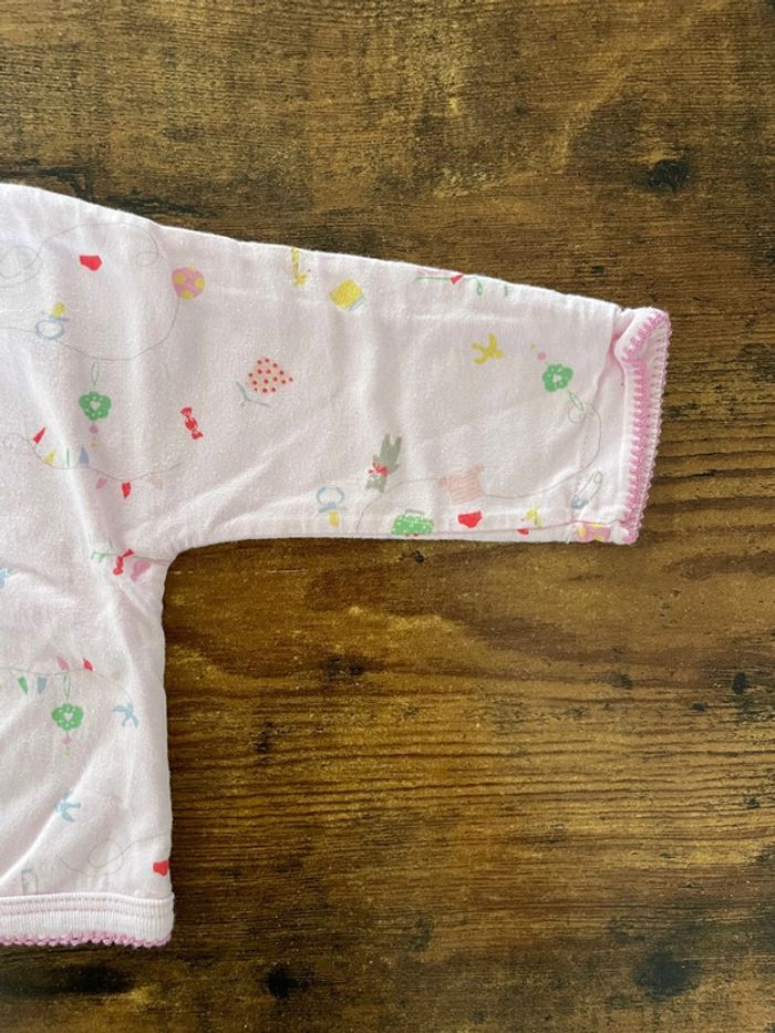 Veste rose à motifs enfantins - photo numéro 2