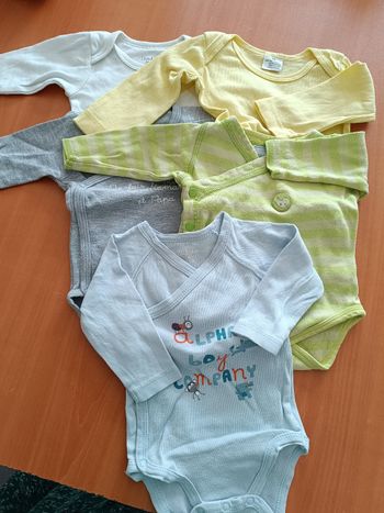 Lot de 5 bodies manches longues