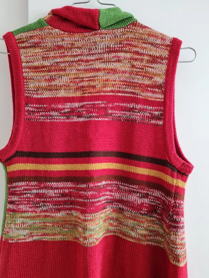 Gilet multicolore mi saison S rainbow - photo numéro 9