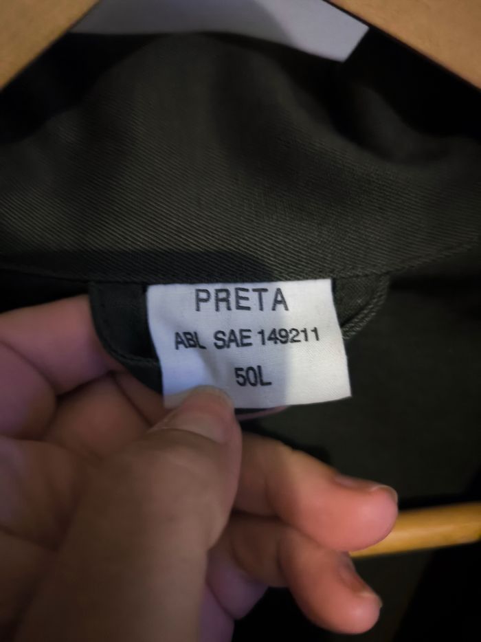 Veste militaire belge originale kaki taille M (50) neuve - photo numéro 3