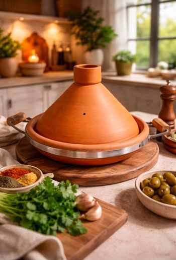 Véritable tajine terre cuite 