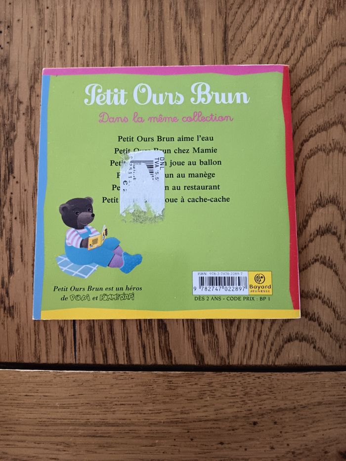 Livre enfant petit ours brun - photo numéro 2