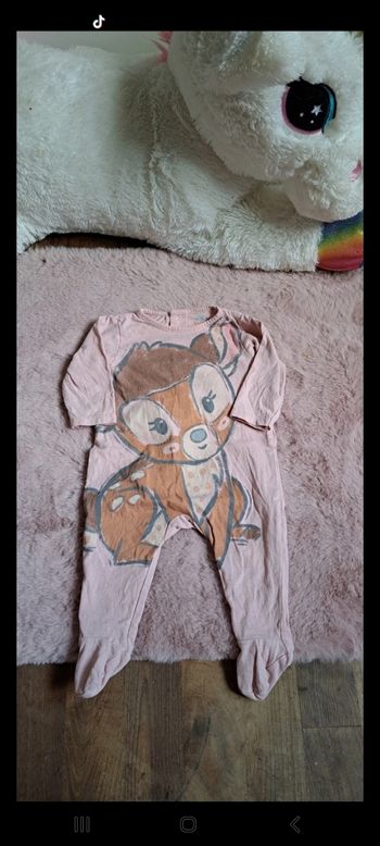 Pyjama fin bambi