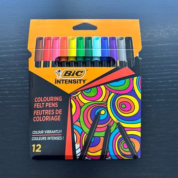 12 feutres BIC Intensity (NEUF)