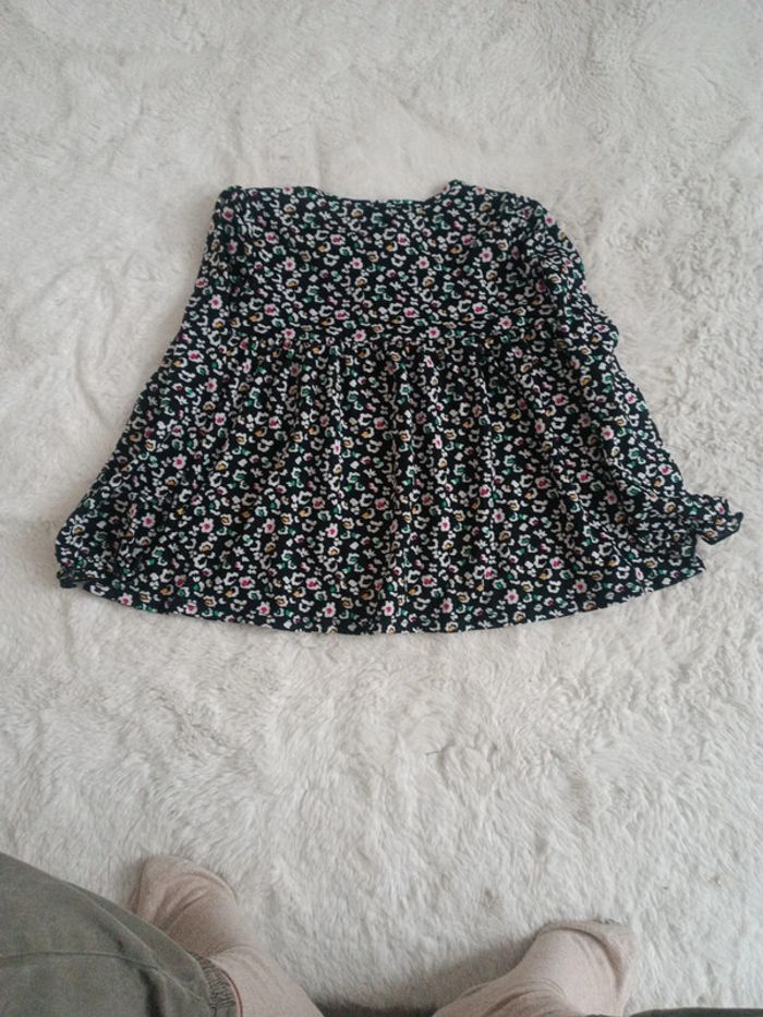 Haut blouse fleurie 8 ans - photo numéro 4
