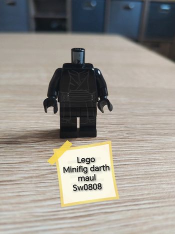 Lego minifig darth maul sw0808